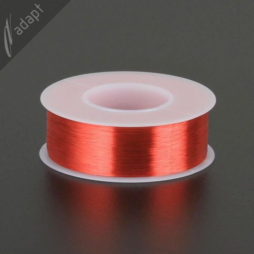 39 AWG Gauge Magnet Wire Red 6400&#039; 155C Solderable Enameled Copper Coil Winding