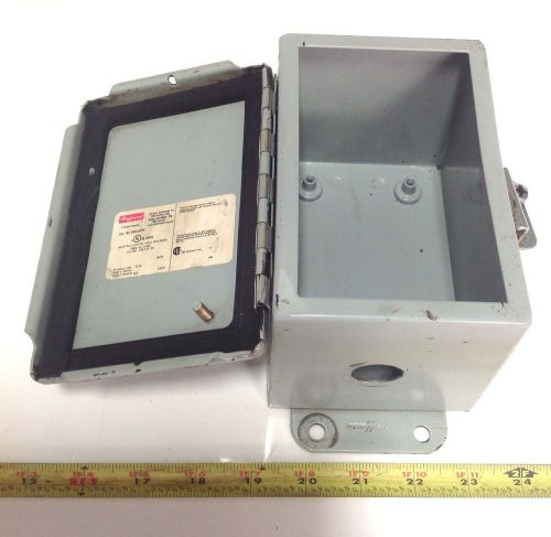 Hoffman industrial control panel enclosure a6044ch for sale