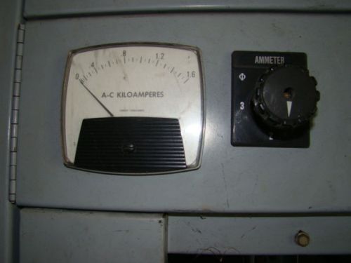 Ge 1600 amp switch panel - spectra series for sale