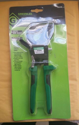 GREENLEE 45206 Ratchet Cable Cutter,10 in,1-3/8 in Cap