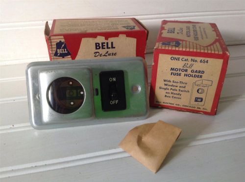 BELL ELECTRIC MOTOR GARD FUSE HOLDER COVER #654