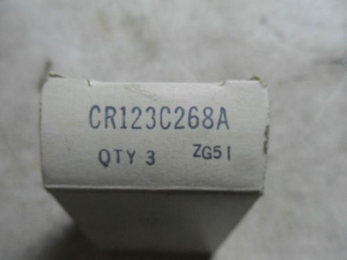 (S2-1) 3 NEW GE CR123C268A OVERLOAD THERMAL UNIT HEATING ELEMENT