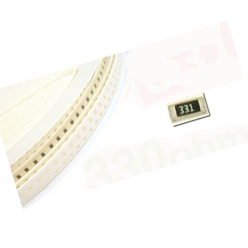 500 x smd smt 0805 chip resistors surface mount 330r 330ohm 331+/-5% rohs for sale