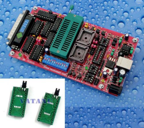 Universal willem eprom programmer pcb50x+ 2pcs tsop28 (14 mm) to dip 28 adapter for sale