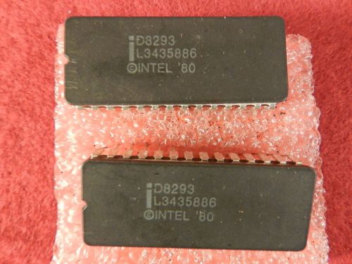 Lot 2 Intel D8293 Ceramic GPIB Transceiver DIP-28 IC NOS