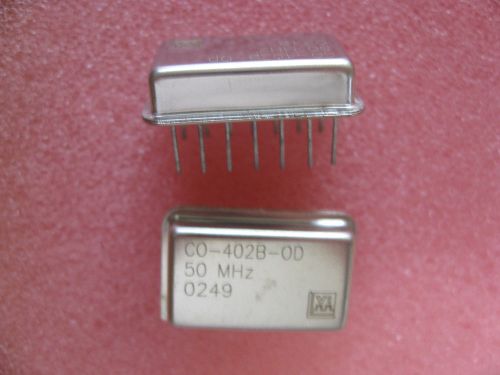 VECTRON Crystal Oscillator 50 MHZ MPN CO-402B-0D50.0MHZ