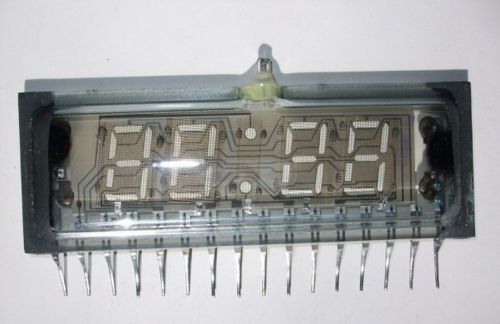 4 pcs. Vintage IVL1-7/5 (???1 7/5) VFD Alarm Display Designed for Clocks.NOS.