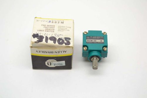 New allen bradley 802m-ax pre-wired limit ser d switch b402628 for sale