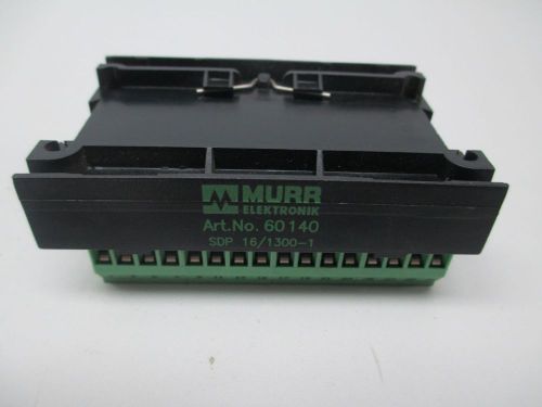 New murr elektronik sdp16/1300-1 60140 diode module snap on din rail d265843 for sale