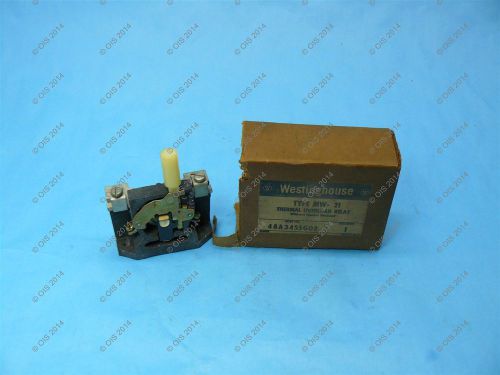 Westinghouse mw-21 thermal overload relay 1 pole 48a3455g203 nib for sale