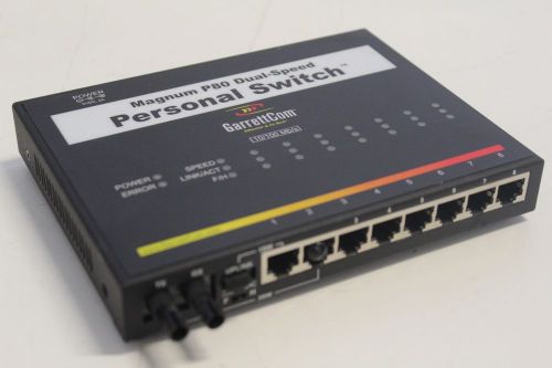 GarrettCom Magnum P80 Industrial Ethernet Switch, Eight 10/100Mb Ethernet Ports