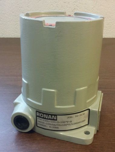 Ronan Temperature Transmitter X54-230L-100-0-100F Explosion Proof Enclosure