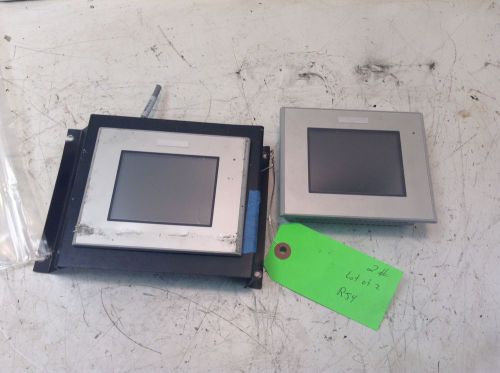 Lot of 2 Pro-Face Panelview Panelview Touch Screen Operator Interface 3580205-04