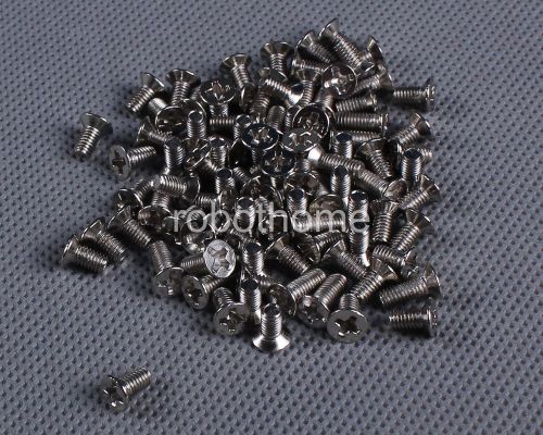 100pcs m3 screw 6mm 3x6mm match m3 copper cylinder brand new for sale