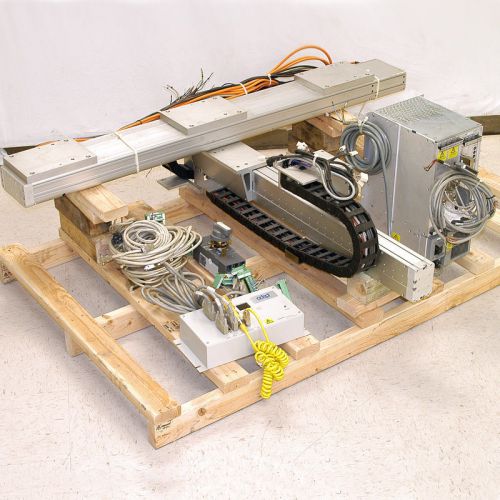 Adept 90400-17120 1.2 meter linear 2 axis xy robot module +mv-4/pa-4 controller for sale