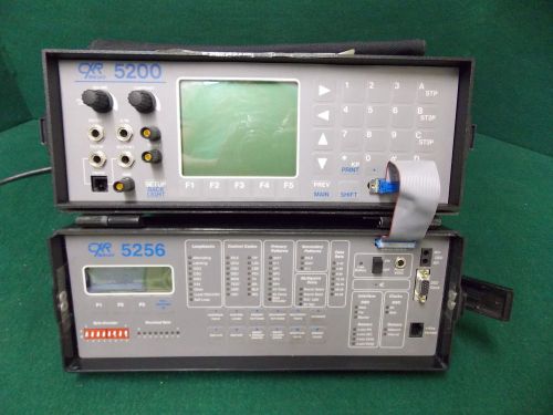 Cxr telecom 5200 &amp; 5256 universal transmission analyzer (b)~ for sale