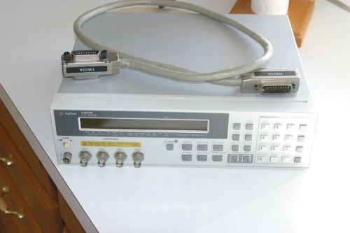 Agilent  4263b - lcr meter with option 1 &amp; option 2, along with gpib cable for sale