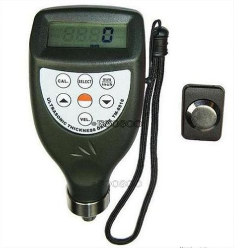 Pvc steel ultrasonic wall thickness gauge tm-8816c 0.01mm tester testing thlv for sale
