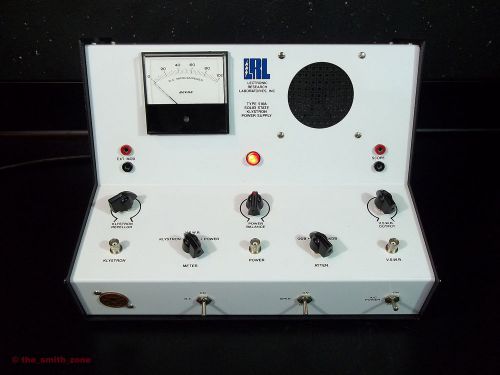 LECTRONIC  RESEARCH LABORATORIES TYPE 510A  SOLID STATE  KLYSTROM POWER SUPPLY