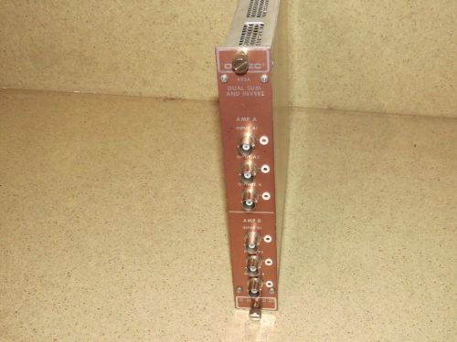 Ortec model 433a  dual sum &amp; invert  nim bin module plug in for sale