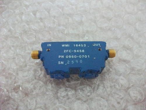 Microwave RF Isolator WMI 16453 P/N 0960-0701