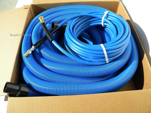 Carpet Cleaning  50&#039; Vacuum and Solution Hoses W/ QD
