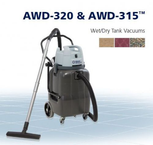 Nilfisk advance awd 320 industrial wet dry vacuum 20 gal. for sale