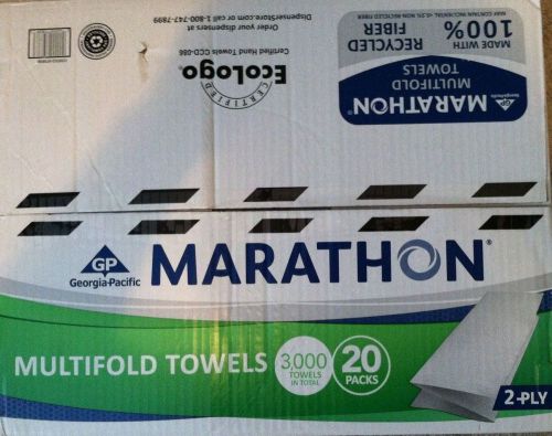 Georgia Pacific Marathon Multi Fold Towels 20 150 Count Packs, 3000 Towels