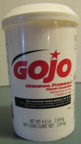 Gojo 4.5 LB Original Hand Cleaner NEW