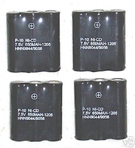 4 BATTERIES for Motorola SP10 SP21 P10 SPIRIT PRO SP50+  Radios HNN9044 HNN9056