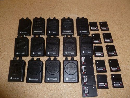 Huge Lot of FOURTEEN Motorola Minitor V 462-469.9 MHz UHF Fire EMS Pagers