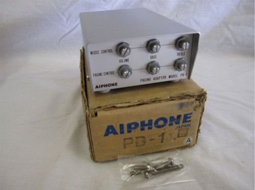 Aiphone PB-1 Paging Adaptor With Automatic Background Music Cutout
