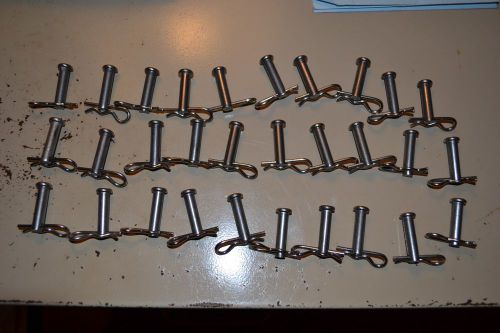 [ lot of 5]--   1/4&#034; x 1&#034; stainless steel clevis pins with keeper pins for sale