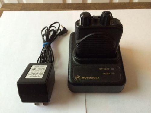 Motorola minitor 4/iv vhf 151-158.9999 mhz 2 channel pager w/stored voice for sale