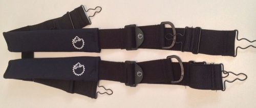 Five navy lion h-back fireman suspenders 42&#034; new for sale