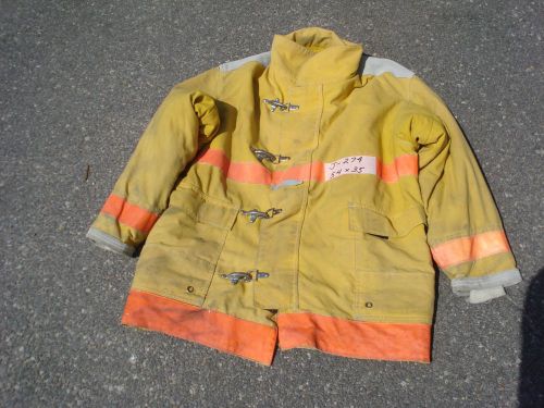 L 43 to 46 sleeve 35 jacket coat firefighter bunker fire gear fire dex....j274 for sale