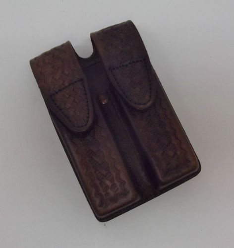 Tex shoemaker leather dcc double ammo holder sig p226 or beretta 92f for sale