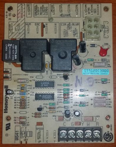Honeywell furnace fan control circuit board st9120c3000...free shipping for sale
