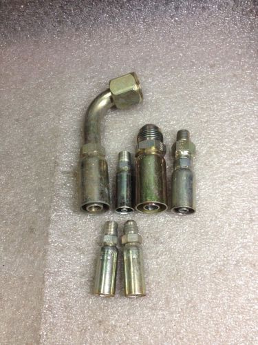 (acab-3) lot of 6 weatherhead fittings for sale