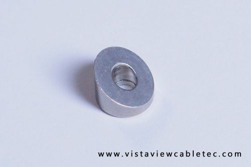 Stainless steel angled washers for cable railings (for 1/8&#034; and 3/16&#034; terminals) for sale