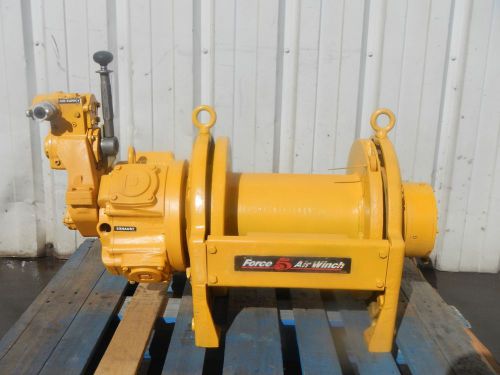 2007 ir ingersol rand force 5 4000 lb air tugger winch oil field for sale