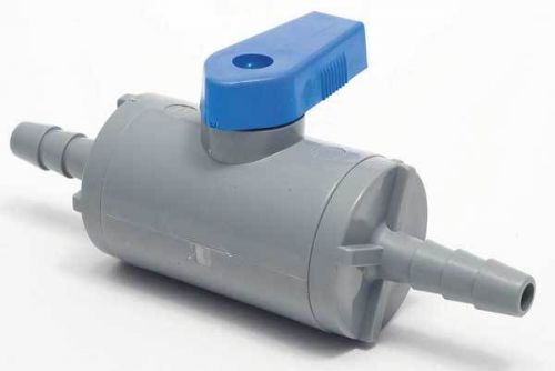 Smc 6380390 pvc ball valve inline 3/8 &#034; barb free shipping for sale