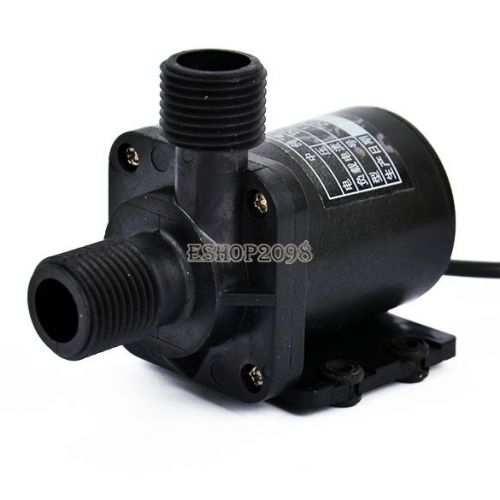 Magnetic dc 12v centrifugal electric water pump brushless motor. 600l/h ep98 for sale
