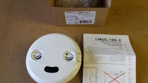 Watt Stopper LMUC-100-2 Ultrasonic Ceiling Mount Occupancy Sensor