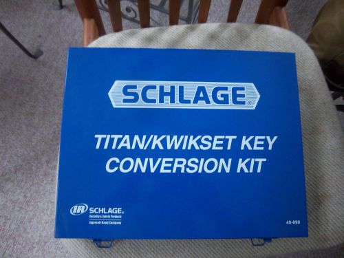Schlage Conversion Re-Keying, Key Re-Pinning Lock Kit 40-090 Titan/Kwikset