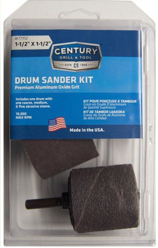 NEW Century 77112 Drum Sanding Kit, 1-1/2 by 1-1/2