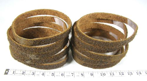 Lot of 10  3M Surface Condition Belts  3/4&#034; x 17&#034; Long, Coarse ~