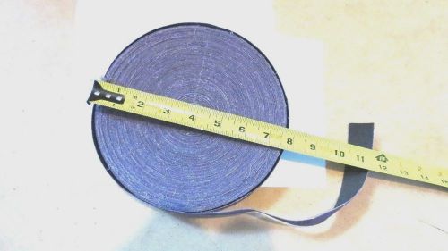 Large roll of Woodworking Sandpaper- 120 Grit Roll 1&#034; wide- 7 5/8&#034; diameter roll