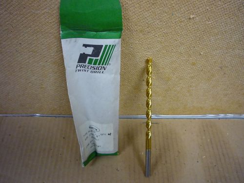 TAPER LENGTH DRILL #I (.272) DIAMETER  COBALT PARABOLIC PRECISION TWIST QC   NEW