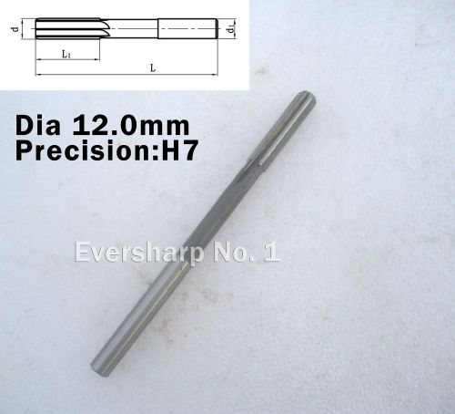 Lot 1pcs hss straight shank machine reamers dia 12mm precision h7 for sale